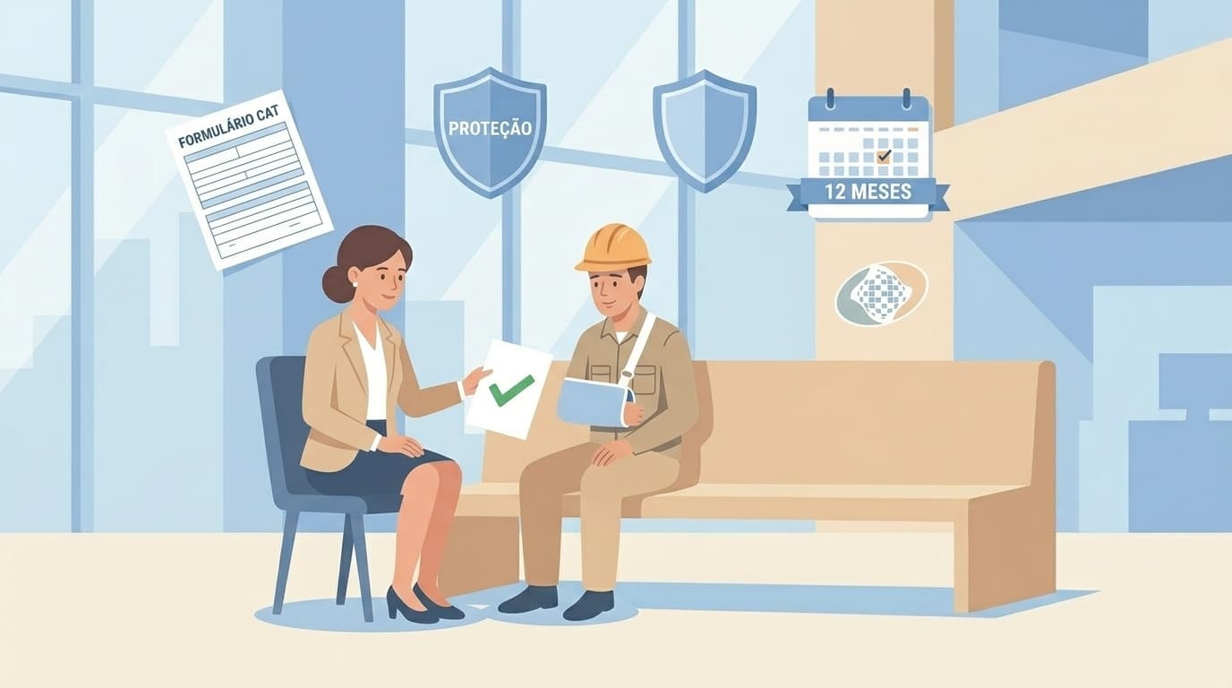 Acidente de Trabalho e INSS: O Que Você Tem Direito e Não Sabe