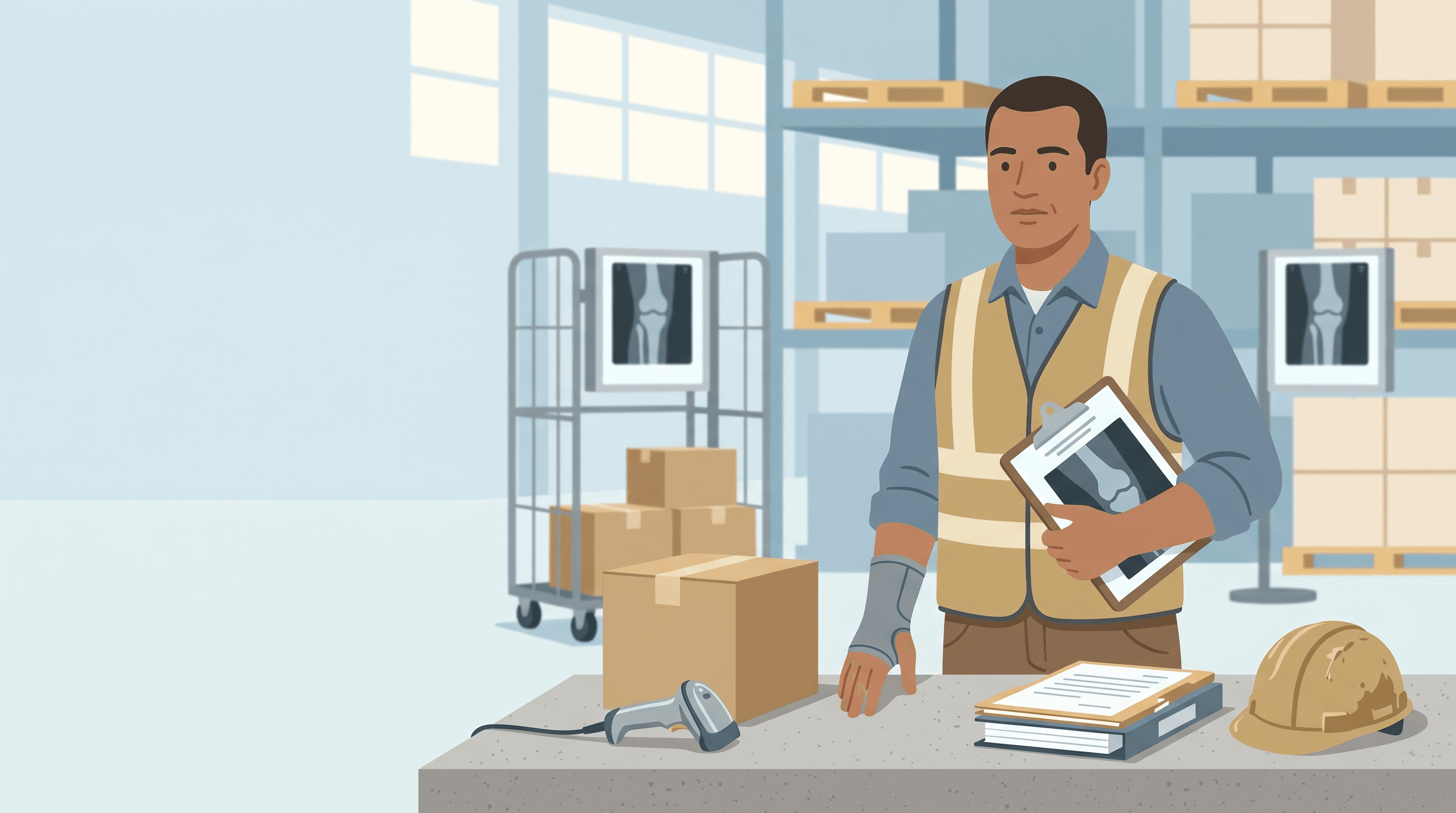 LER/DORT e Auxílio-Acidente: Como Provar Que a Doença Veio do Trabalho